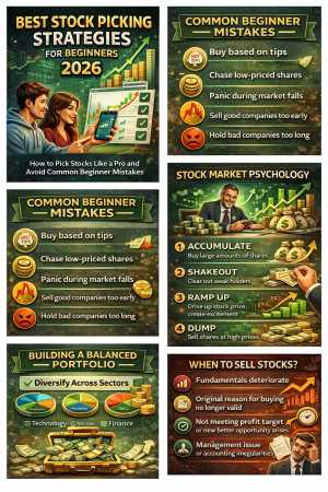 Best stocks, share market,2026 Best Stock Picking Strategies for Beginners 2026